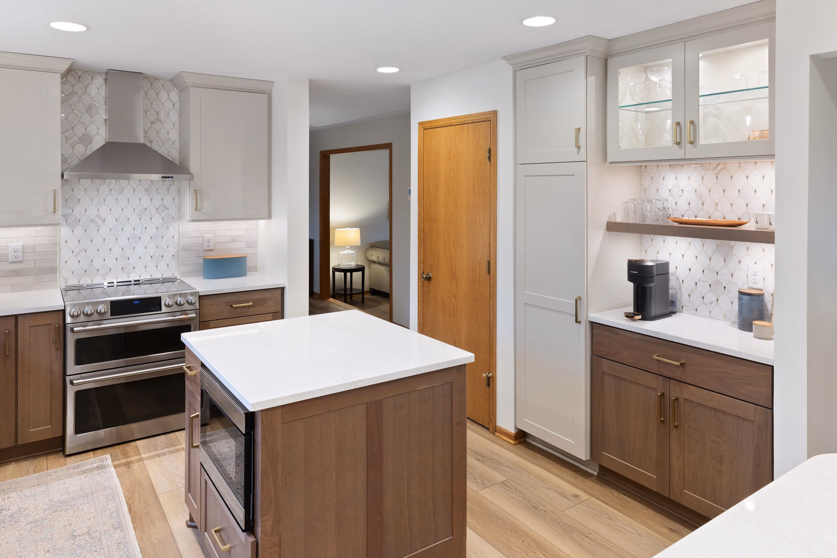 image of a kitchen redesign in progress