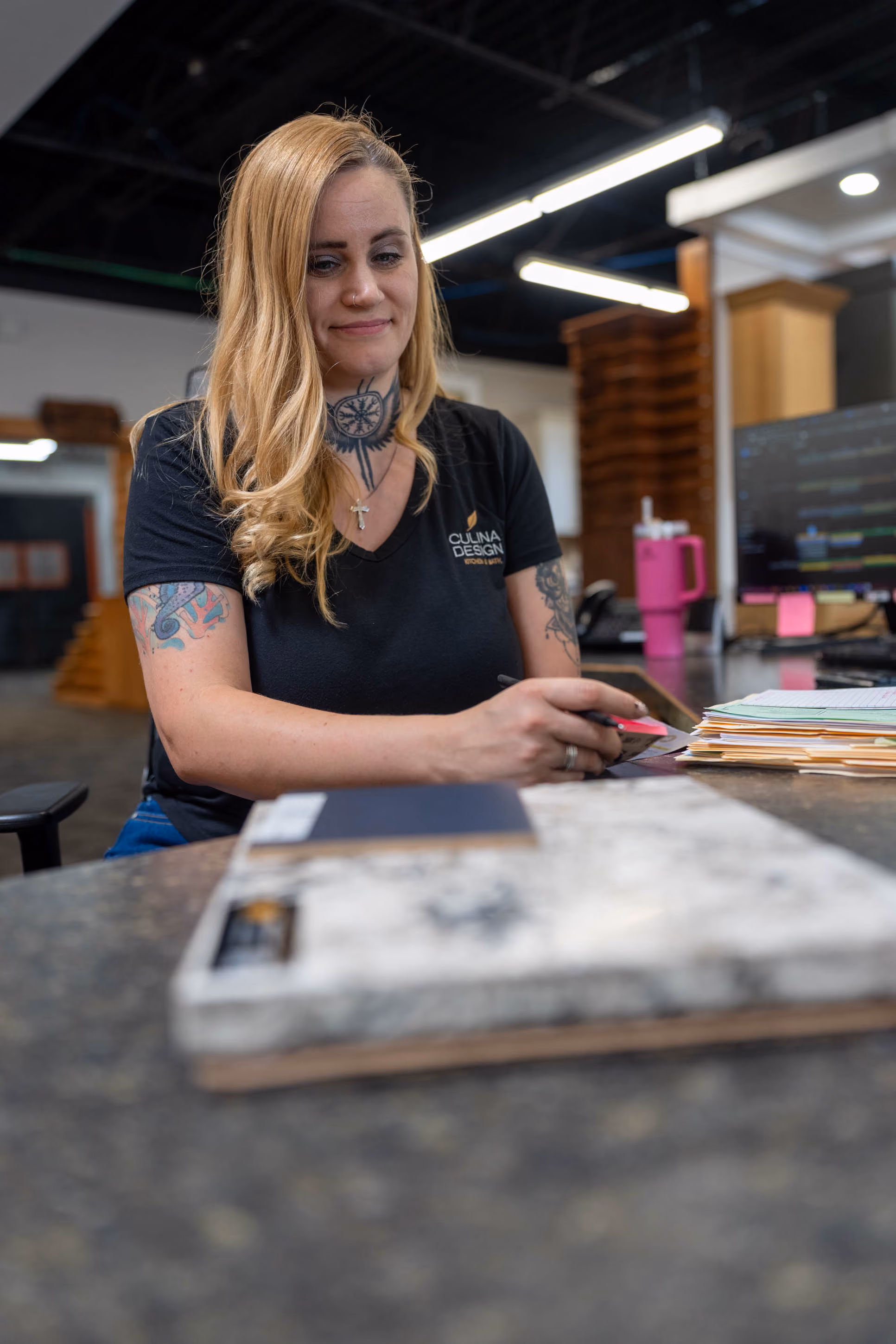 image of past commercial project (for an interior design firm)