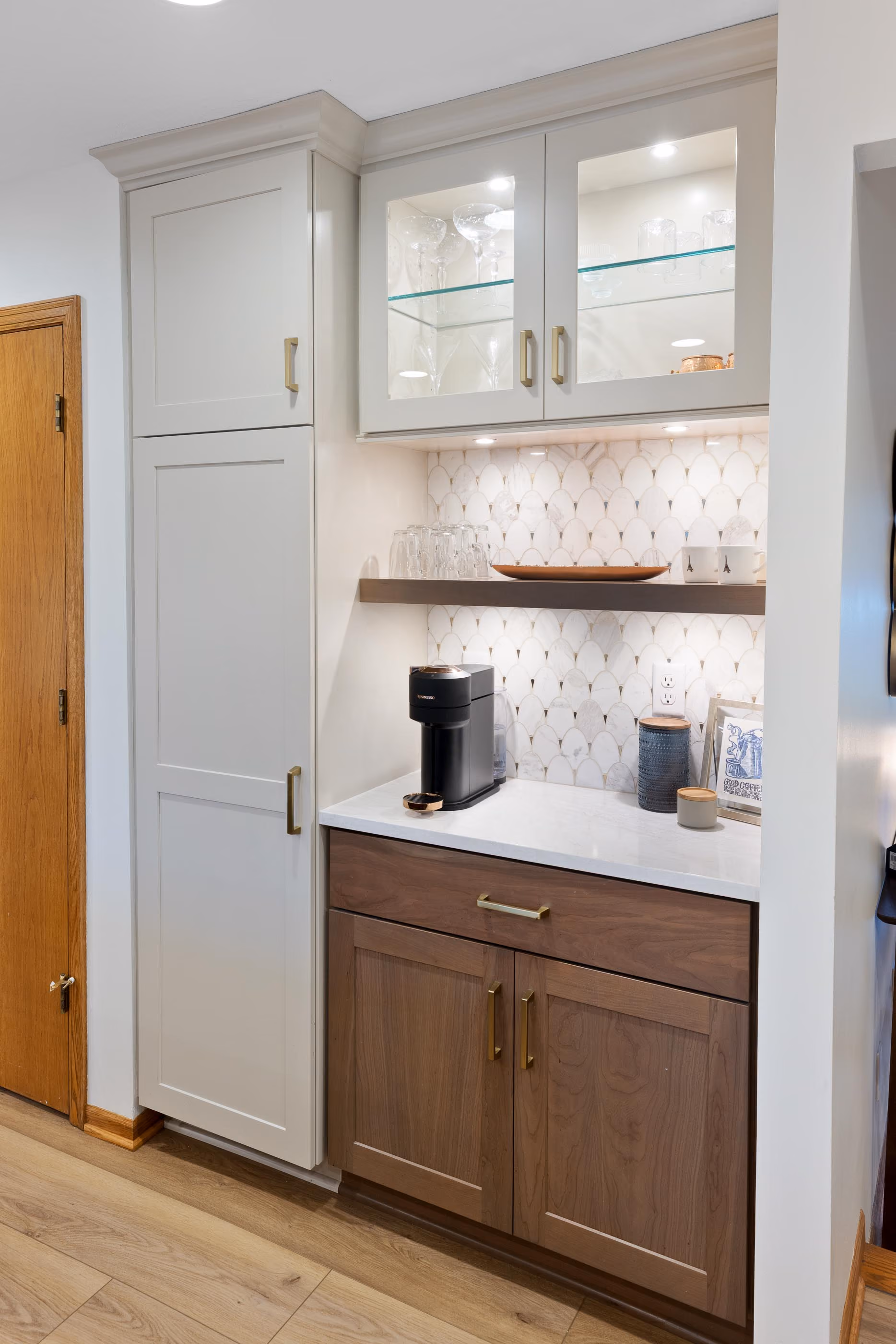 image of a kitchen redesign in progress
