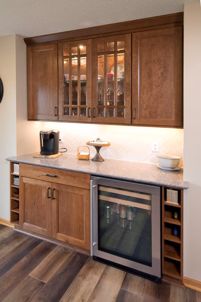 image of a kitchen redesign in progress