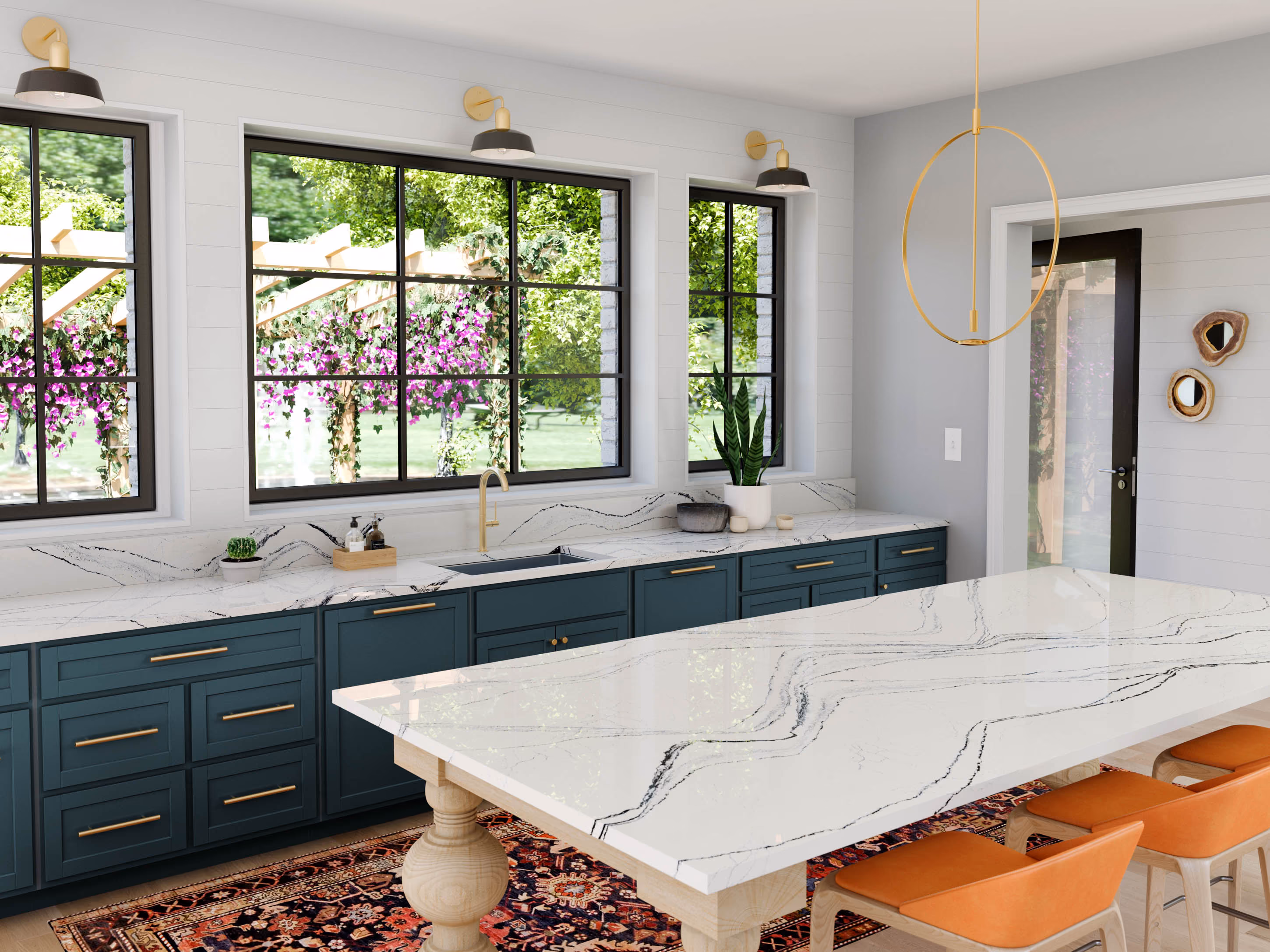 image of a kitchen redesign in progress