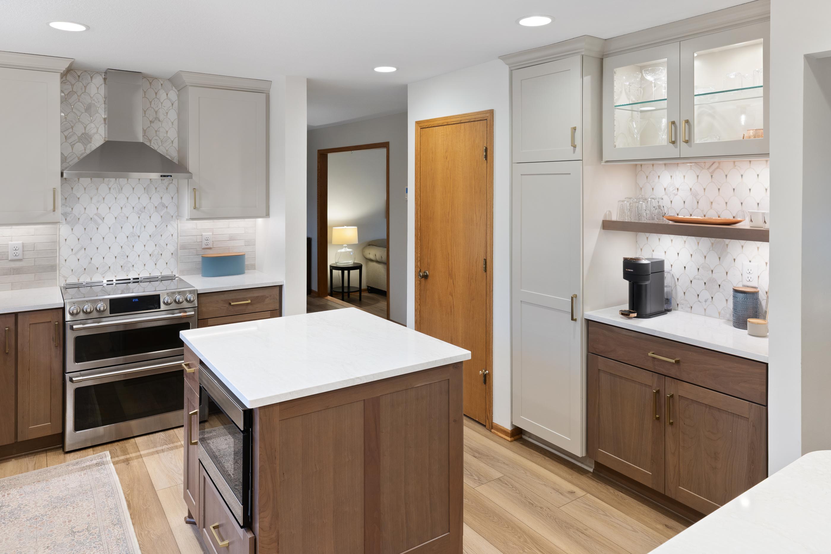 image of a kitchen redesign in progress