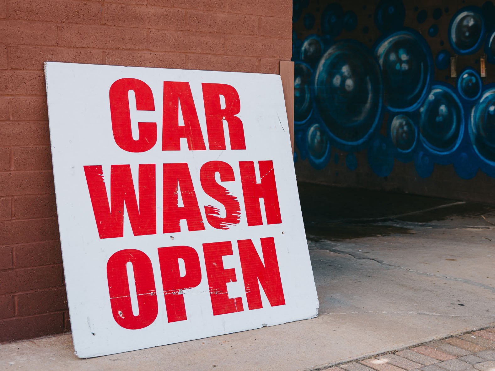 Legendary Car Wash bay entrance in Cortland IL