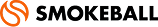 Smokeball logo with an orange circular emblem and black text on white background.