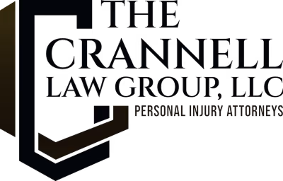 Logo of The Crannell Law Group, LLC with a stylized shield and the tagline Personal Injury Attorneys.
