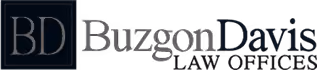 Buzgon Davis Law Offices logo with initials BD in a dark square.