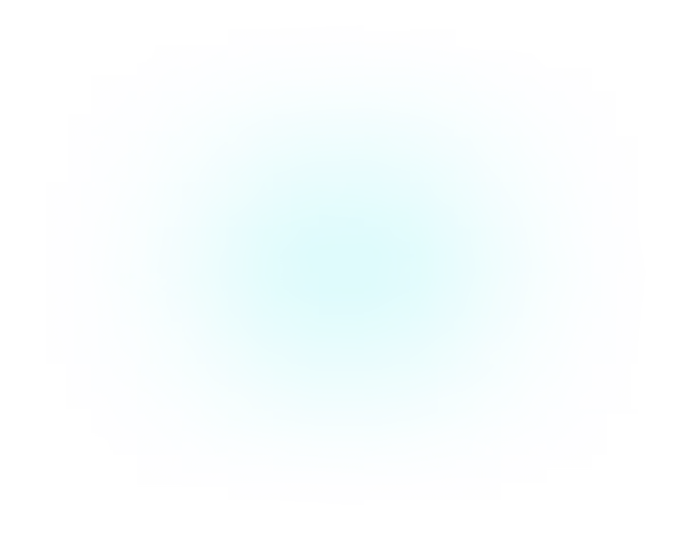 Leuchtender, blauer Lichtkreis mit verschwommenen Rändern auf schwarzem Hintergrund.