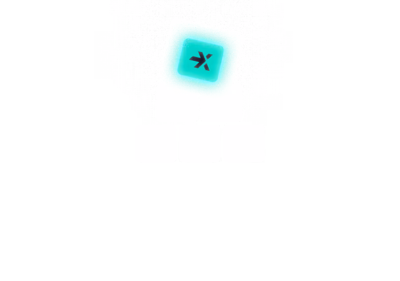 Abstrakte Illustration – physischer Ausgleich durch LCX NEXUS