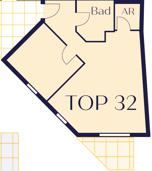 Grundriss Top 32 – Dachgeschoss, Zuhause im Leo