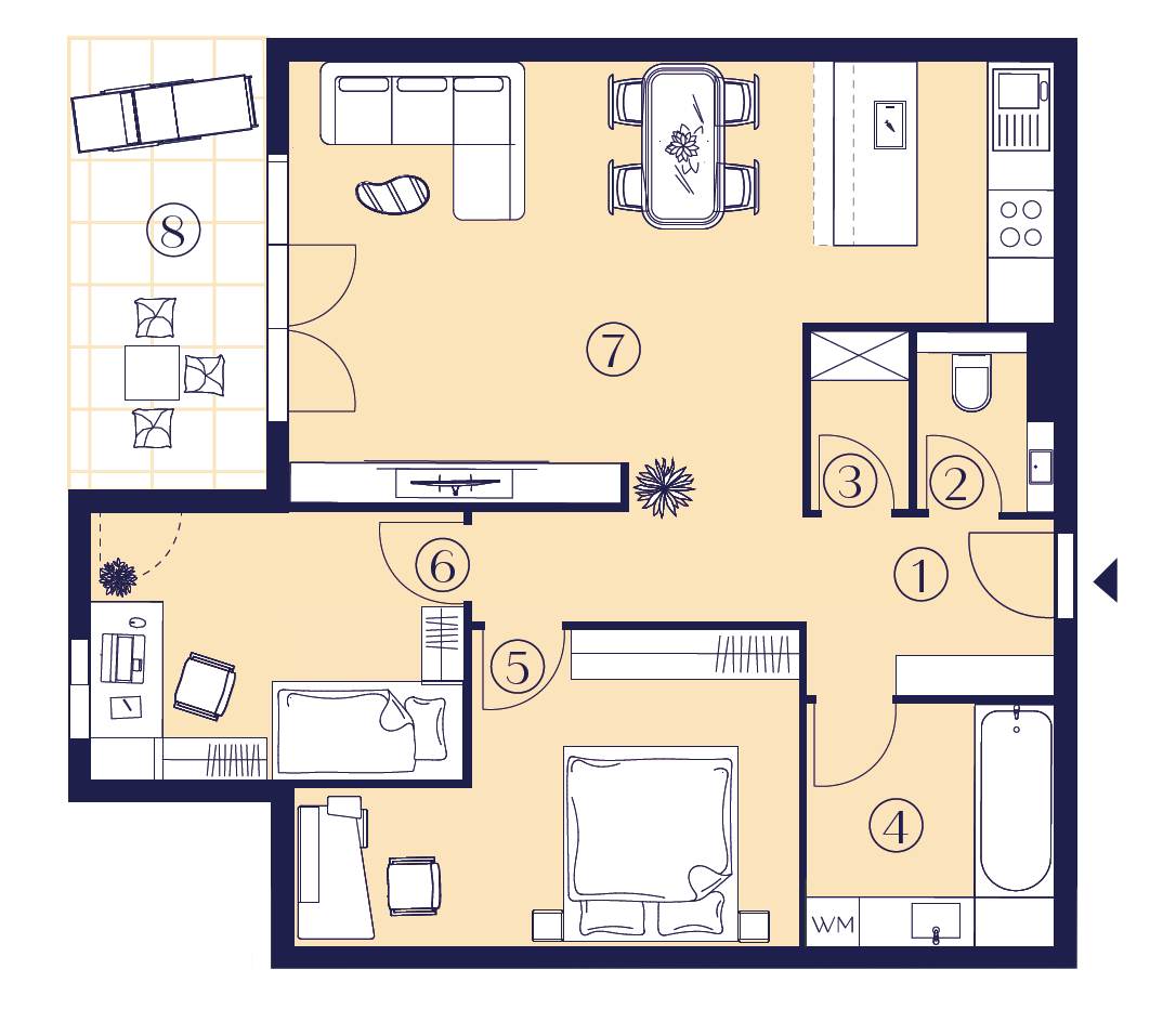 Wohnungstyp 2