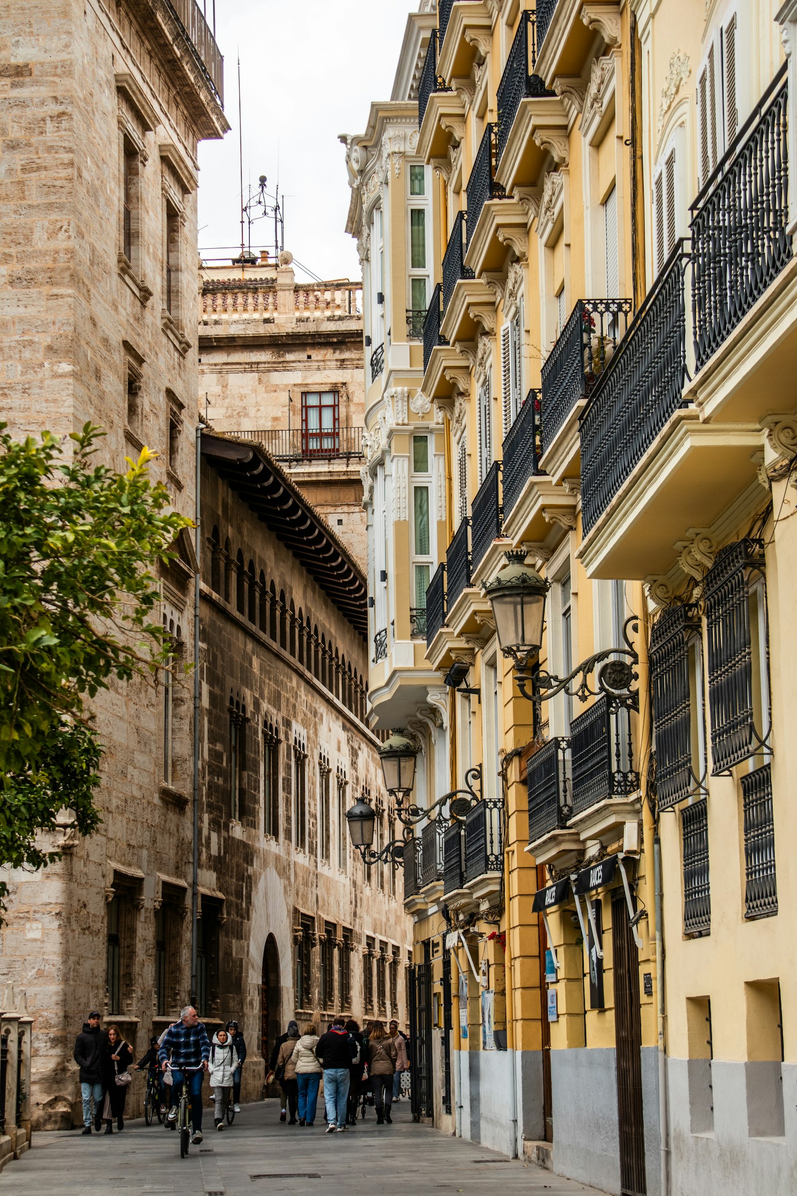 Calle histórica en El Carmen, Valencia