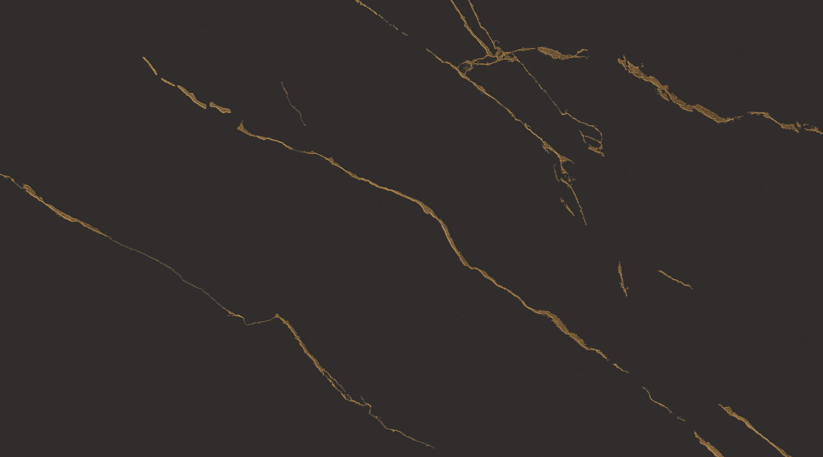 Black Mangor worktop by ME Kitchen featuring a luxurious black marble look and subtle gold-colored veining, perfect for a modern and exclusive kitchen.