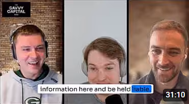Navigating SBA Loans & AI Trends with Matthias Smith (Pioneer) | The Savvy Capital Show