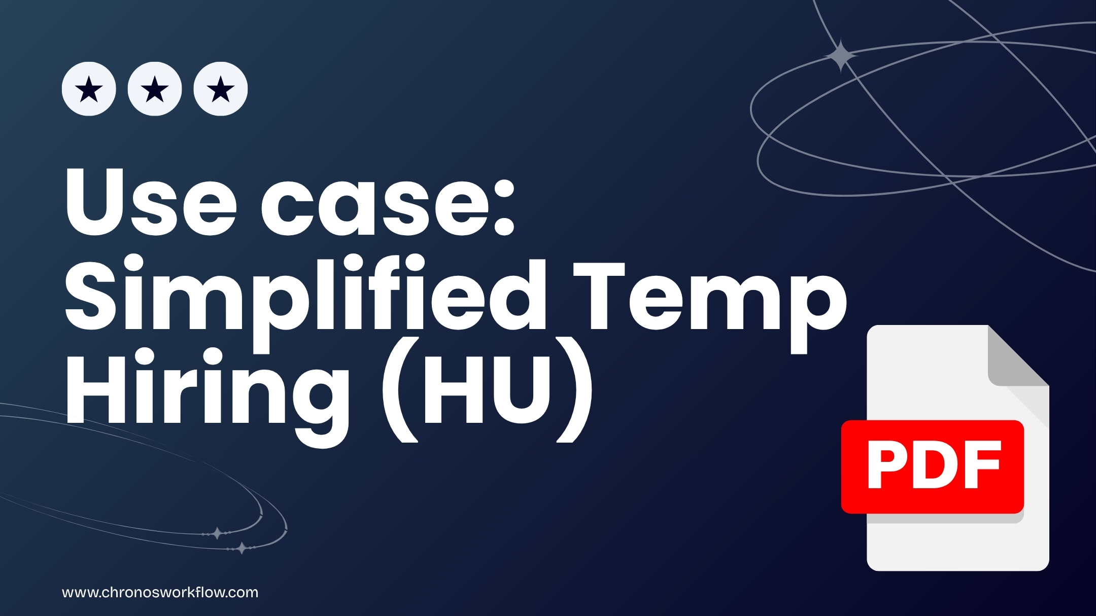 Use case: Simplified Temp Hiring (HU)