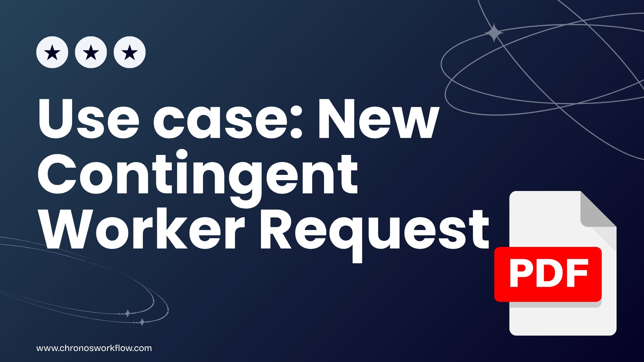 Use case: New Contingent Worker Request