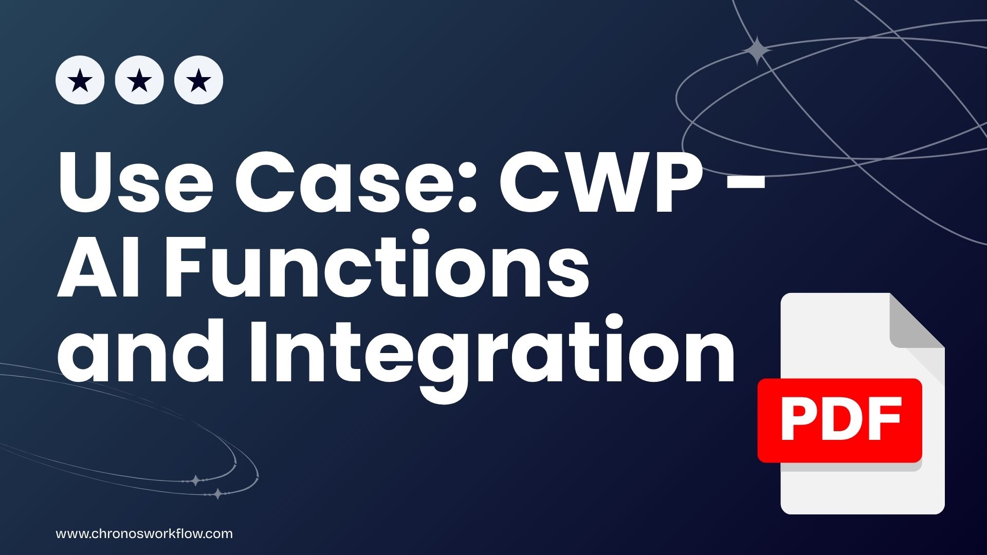 Use Case: CWP - AI Functions and Integration