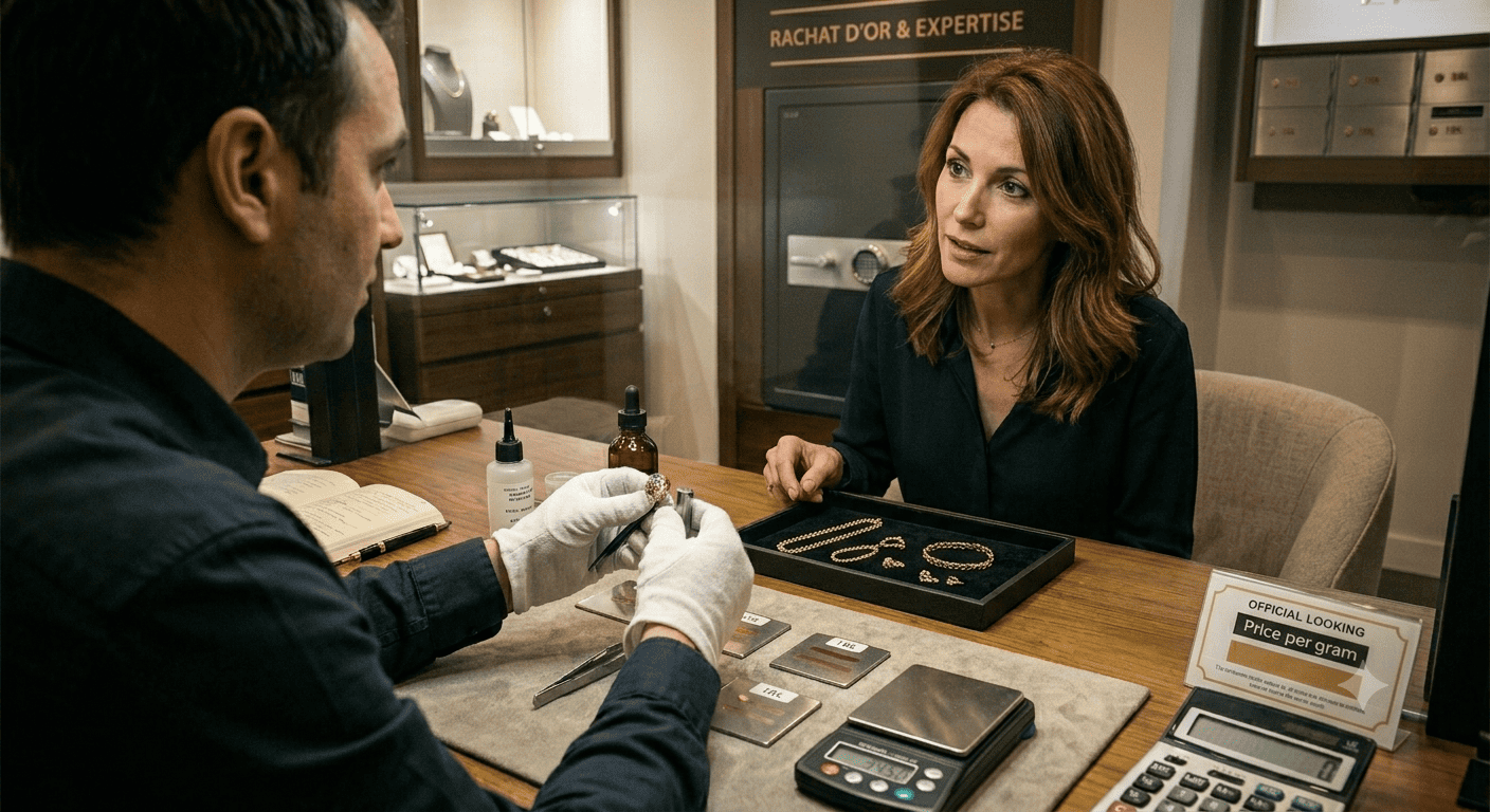 Chaque année, des milliers de personnes vendent leur or sans comprendre comment fonctionne l'estimation. Les 5 étapes clés pour vendre votre or à Tours en toute sérénité et au meilleur prix du marché.