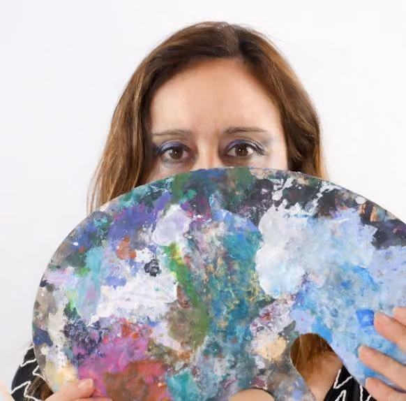 Ágata Clemente, artist at The Seventh Art Gallery in Valencia