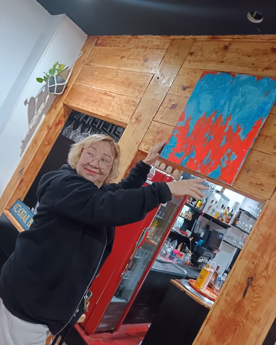Arparo Garrido, artist at The Seventh Art Gallery in Valencia