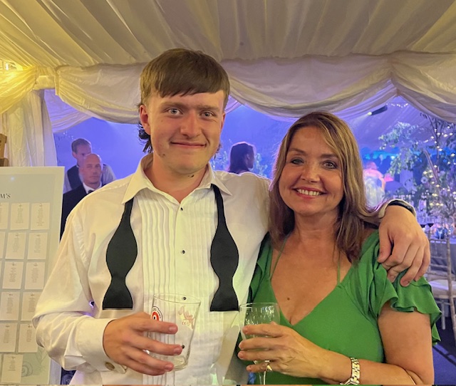 Tom Towler and his Mother Mikki Towler