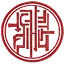 Red circular Chinese paper cutout with intricate symmetrical patterns and characters in the center.