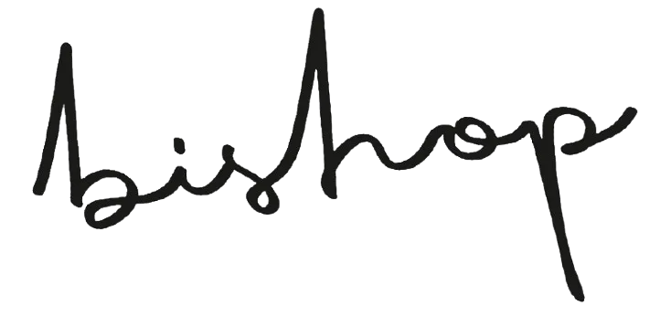 Bishop handwritten signature