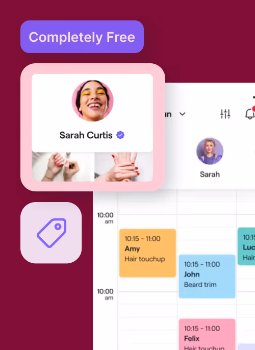 Free Booking Platform mobile