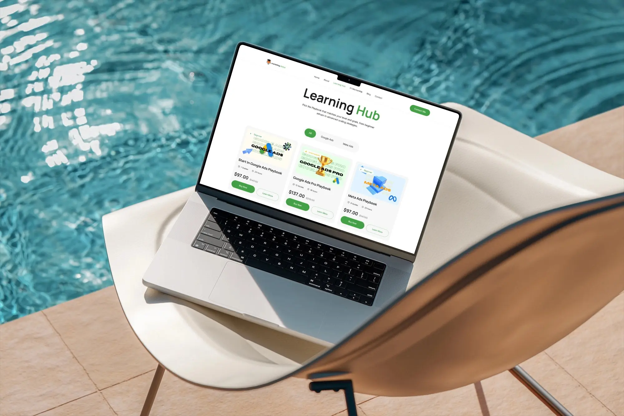 Marketing Lisitsa project screenshot