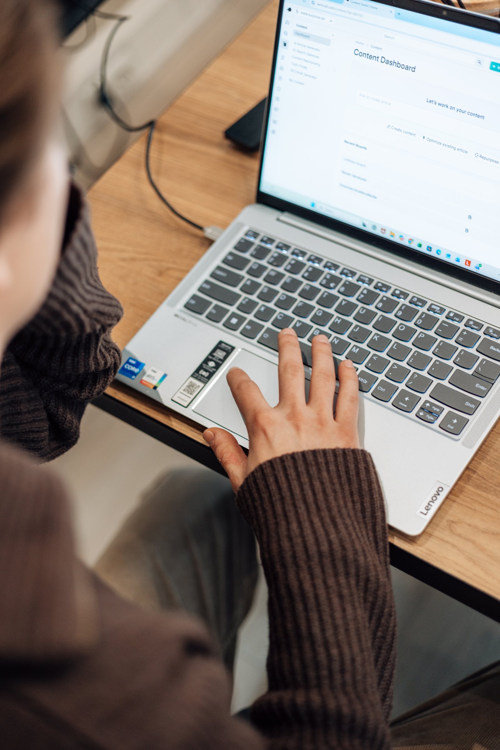 Team van Online Actief aan het werk