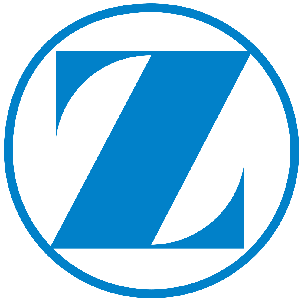 zimmer biomet logo large z in blue within a circle