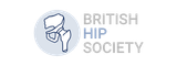 British Hip Society logo with a stylized hip joint icon to the left of the text.