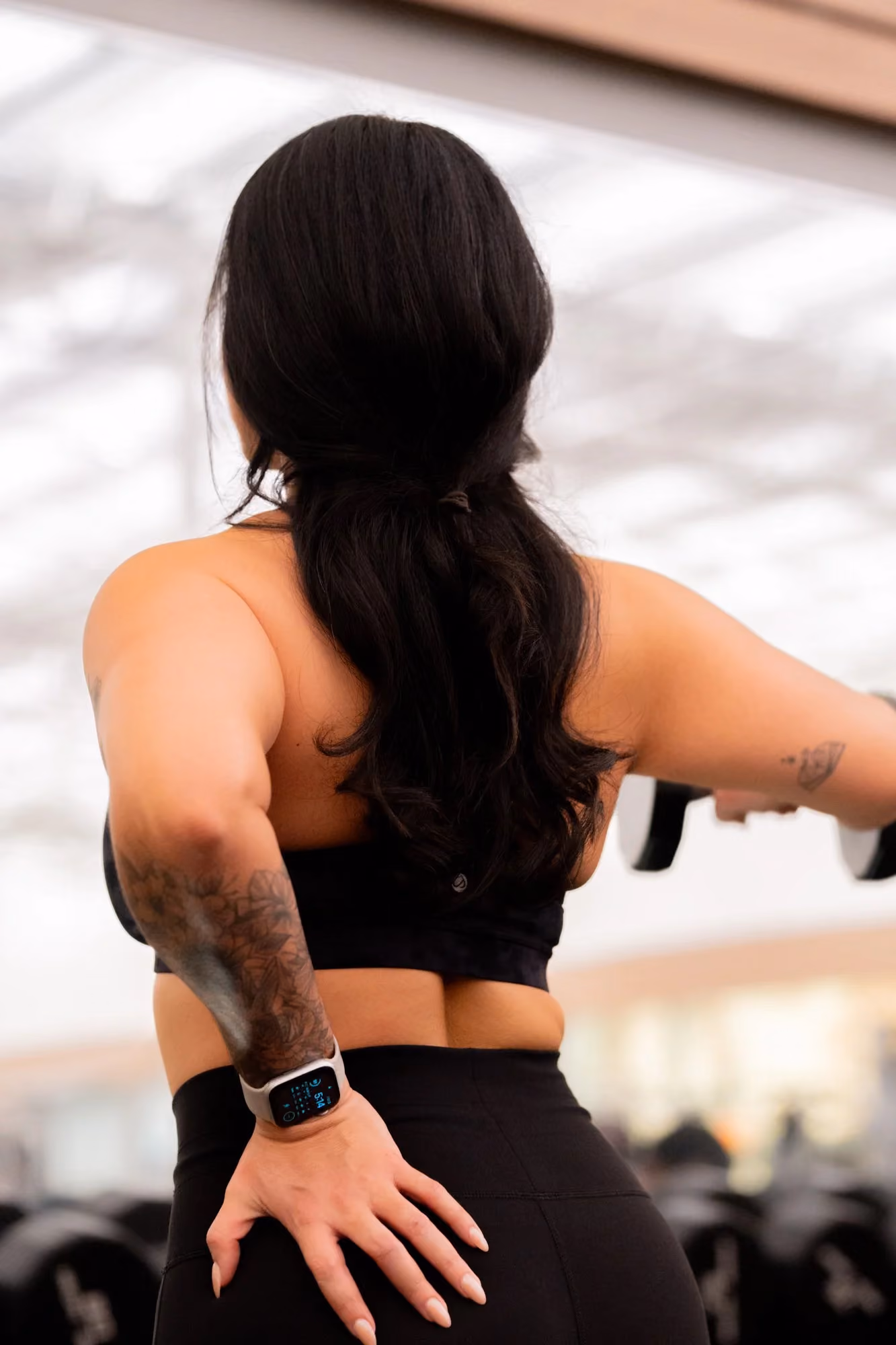 High-contrast fitness photography by Studio Bishop