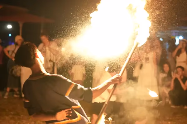 "Firestarter I" — event photography by Studio Bishop