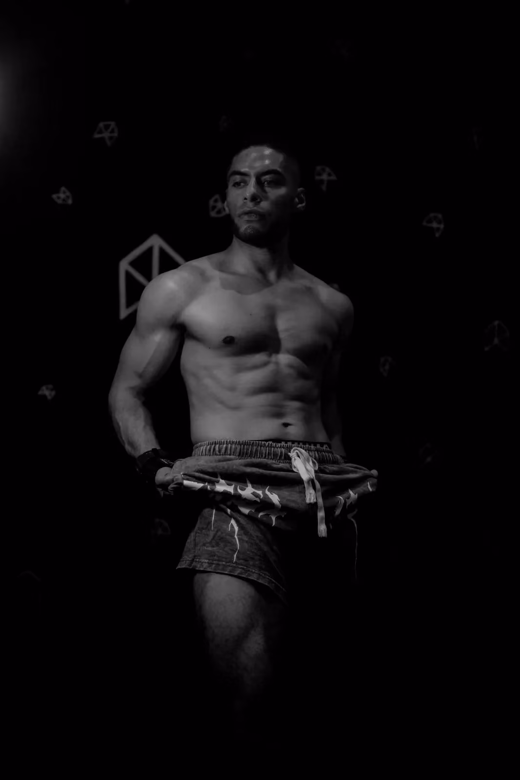 High-contrast fitness photography by Studio Bishop