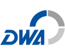 Logo der DWA, Deutsche Vereinigung für Wasserwirtschaft, Abwasser und Abfall