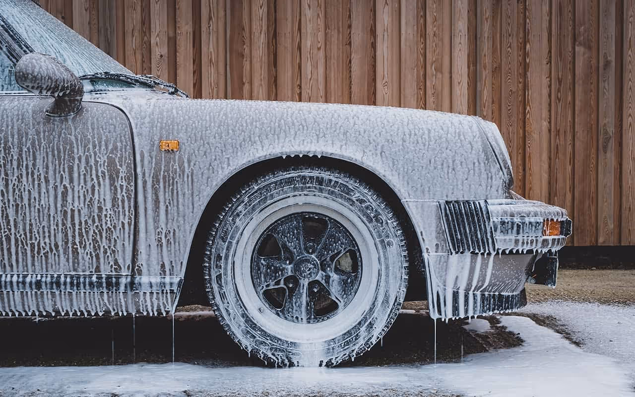 Our pre-storage safe wash is a car cleaning process that all our Premium Service customers cars must go through before being put away for long term storage.