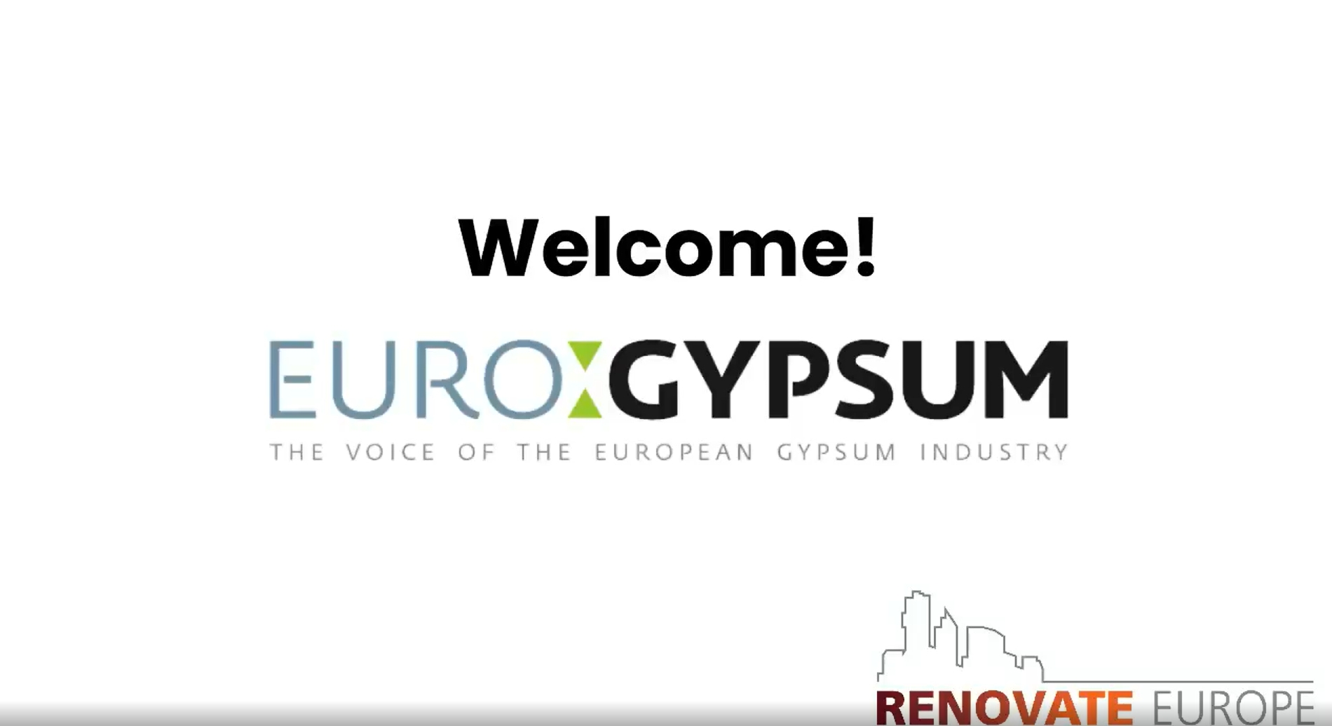 Let's renovate together! Eurogypsum joins the Renovate Europe campaign