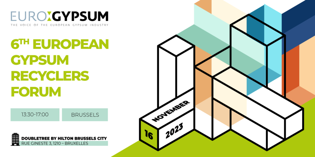 6th European Gypsum Recyclers Forum