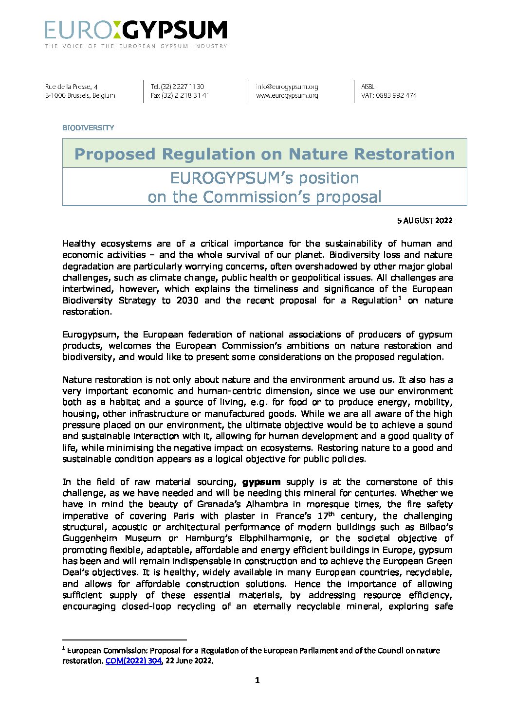 Nature restoration: Multi-stakeholder involvement needed to achieve the targets