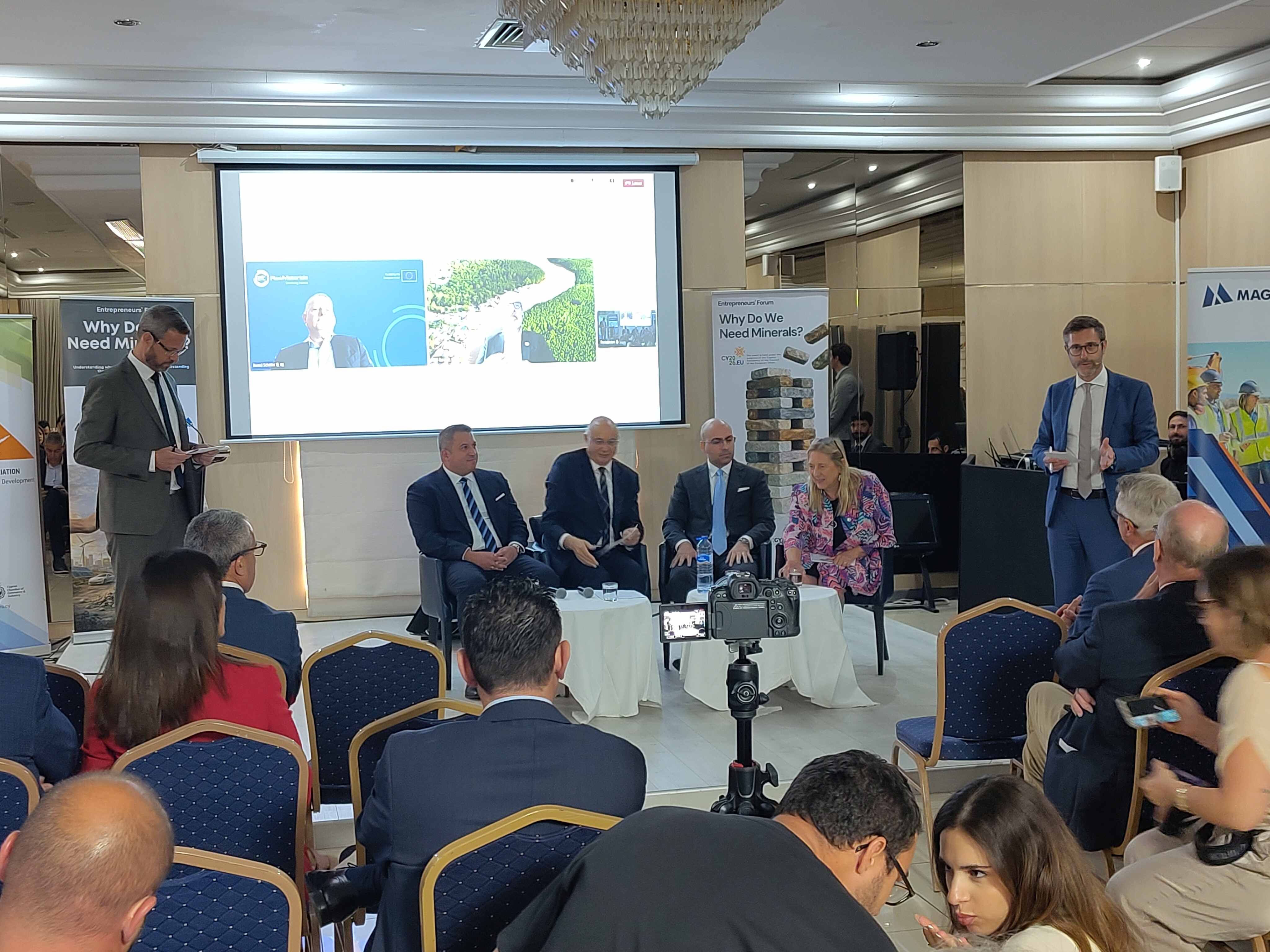 Entrepreneurs Forum in Larnaca: Why do we need minerals?