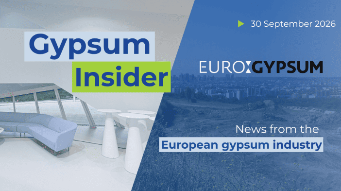 Gypsum Insider September 2026