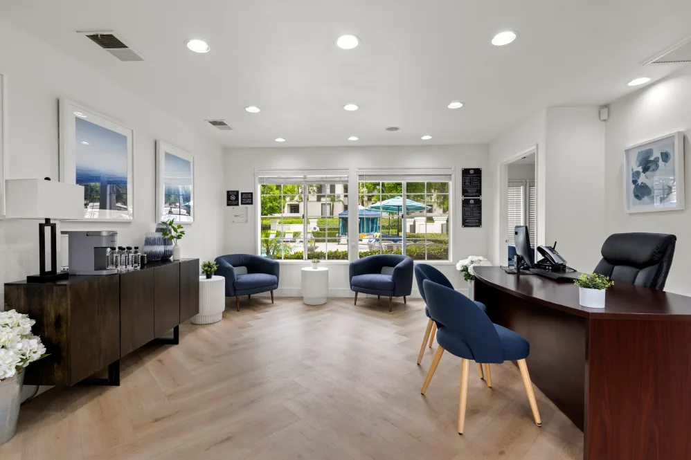 clubhouse with seating