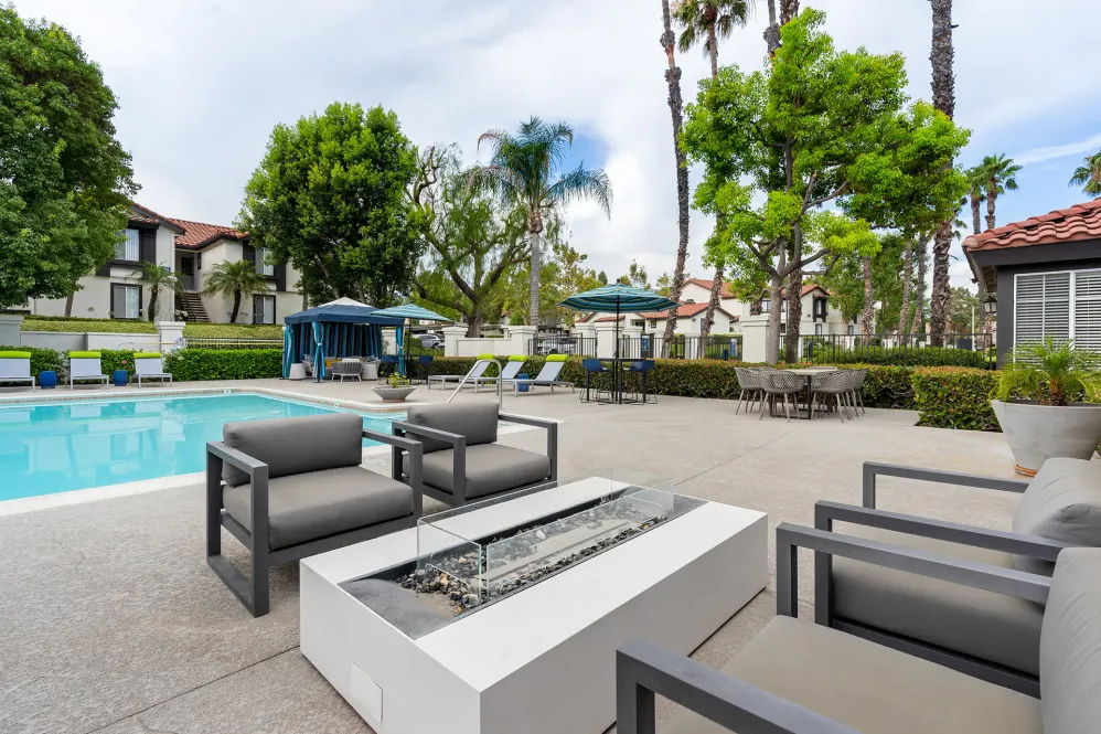 Pool area