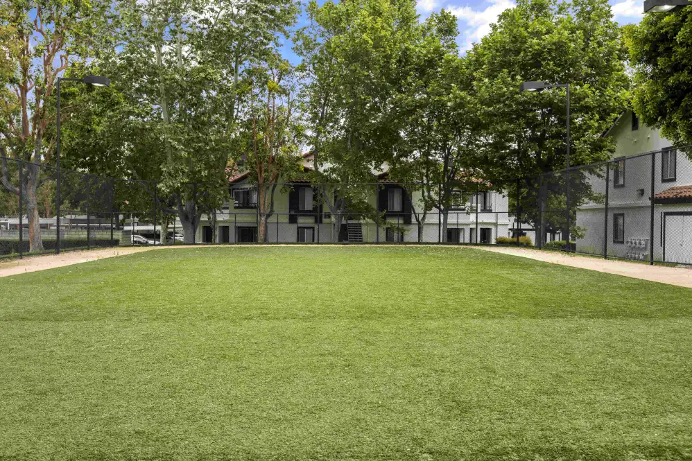 Exterior of property green area