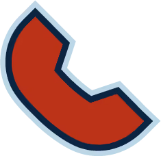 Phone handset icon for calling Air Responders HVAC dispatch
