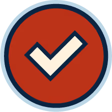 Checkmark icon for an included Air Responders service benefit