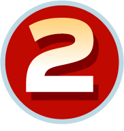 Numbered step 2 icon in the Air Responders service process