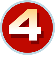 Numbered step 4 icon in the Air Responders service process