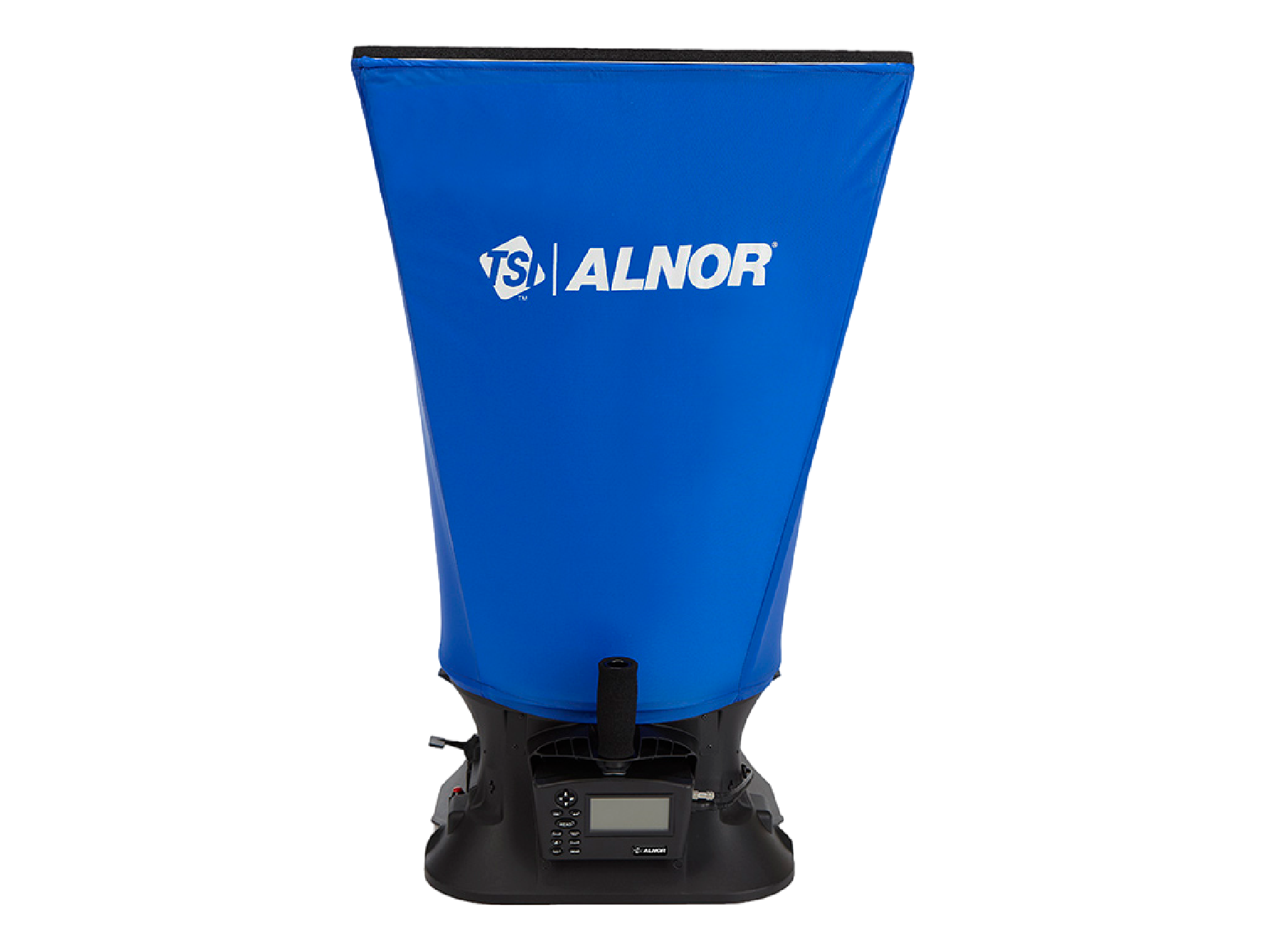 TSI Alnor balometer capture hood used for HVAC air balancing and airflow testing