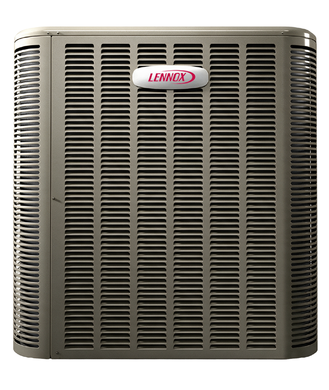 Lennox outdoor AC condenser unit offered for residential air conditioning installation